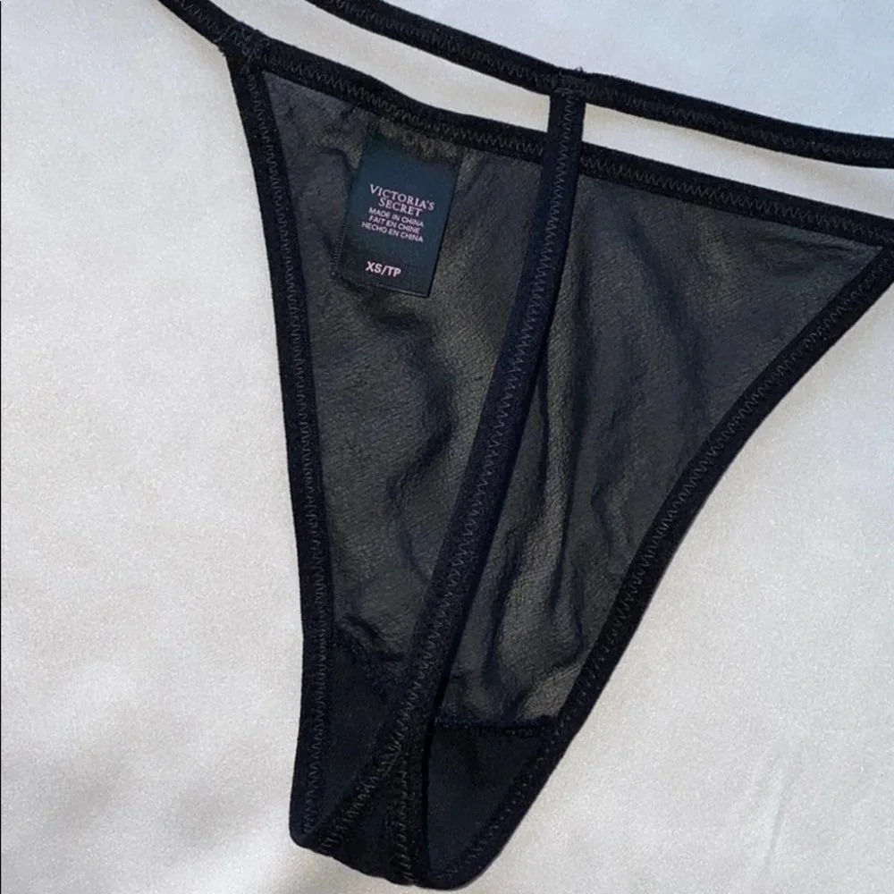 V-String Very Sexy Thong Panty‎ Mesh Lace XS